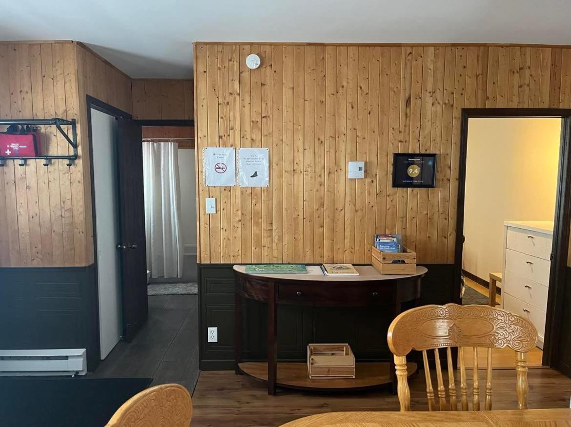 La Cabane Chez Jimmy Petit-Saguenay Eksteriør bilde